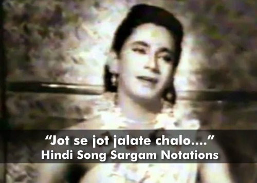 jot se jot sargam notations